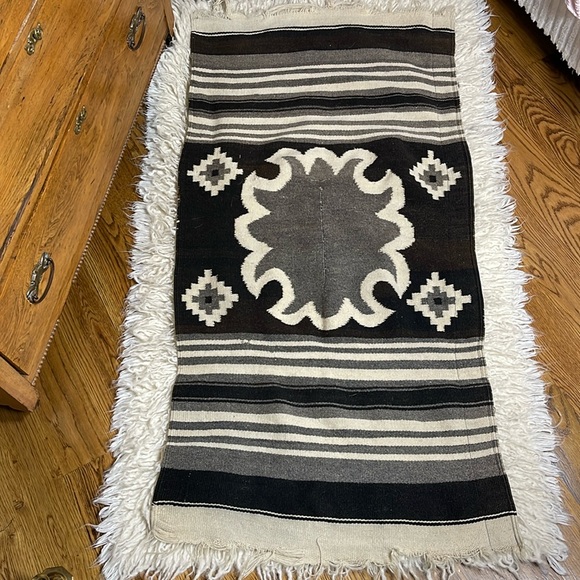 Wall Decor | Navajo Native Southwest Aztec Wool Rug Curtain With ...